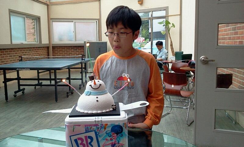 민섭이 생일축하♬