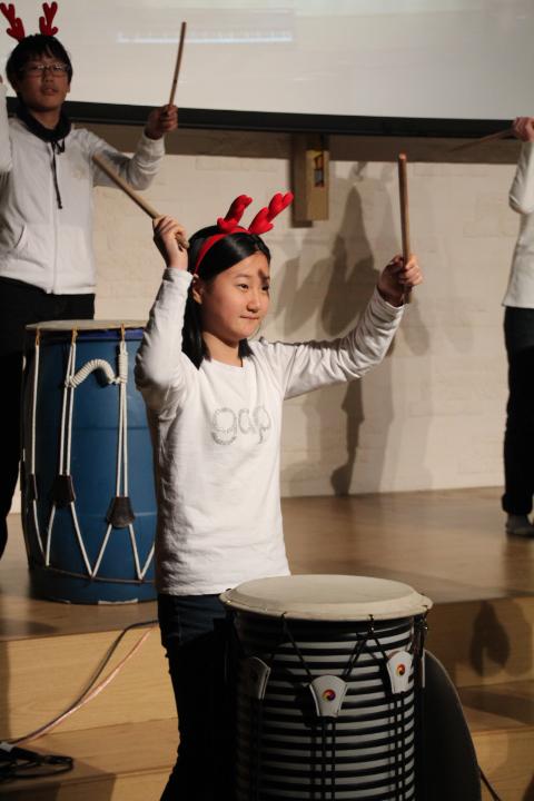 2012.12.24 크리스마스이브행사(아동부난타) 