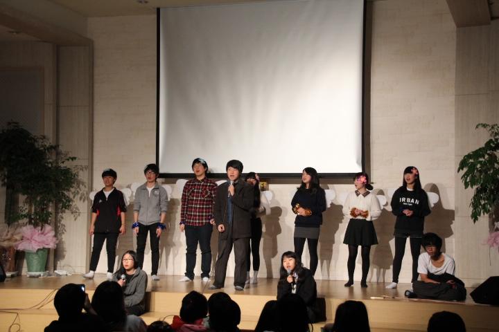 2012.12.24 크리스마스이브행사(학생부뮤지컬) 