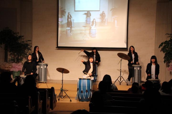 2012.12.24 크리스마스이브행사(학생부난타) 