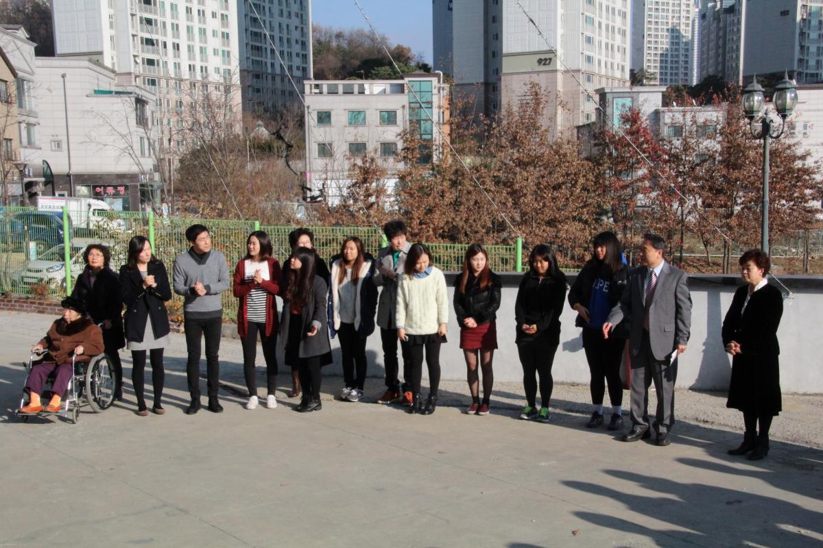 크리스마스트리  점등식