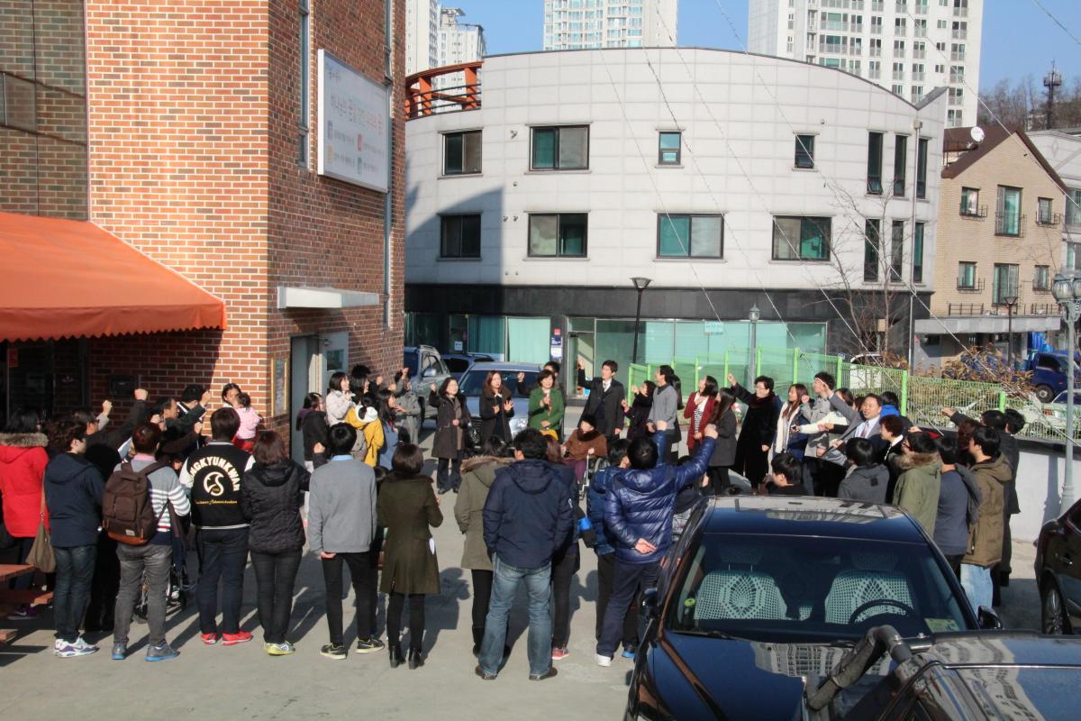 크리스마스트리  점등식