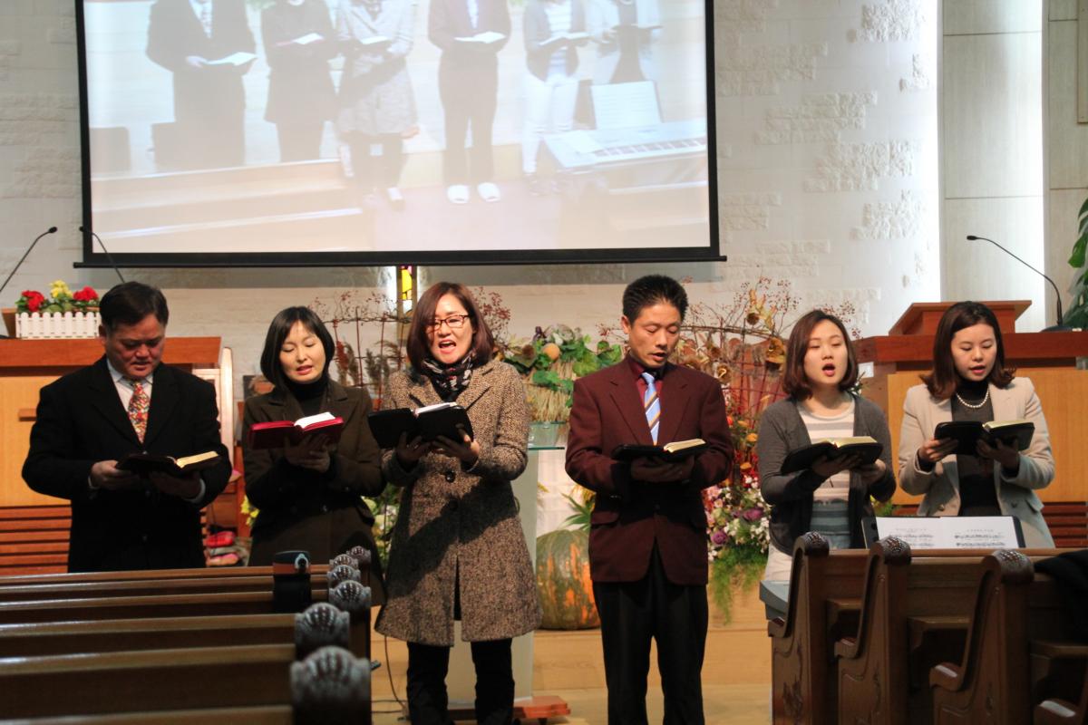 문화부주관  극  창단예배