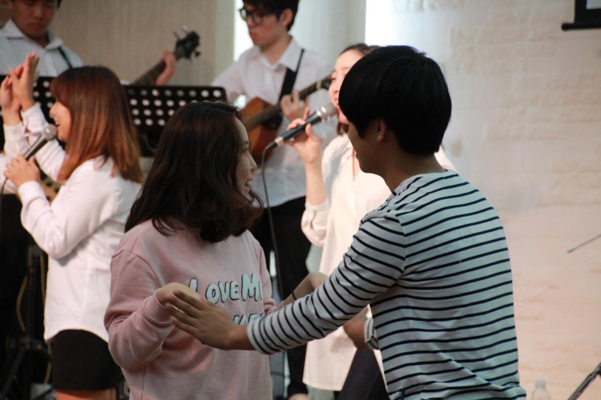 141005 찬양축제예배(새벽이슬)